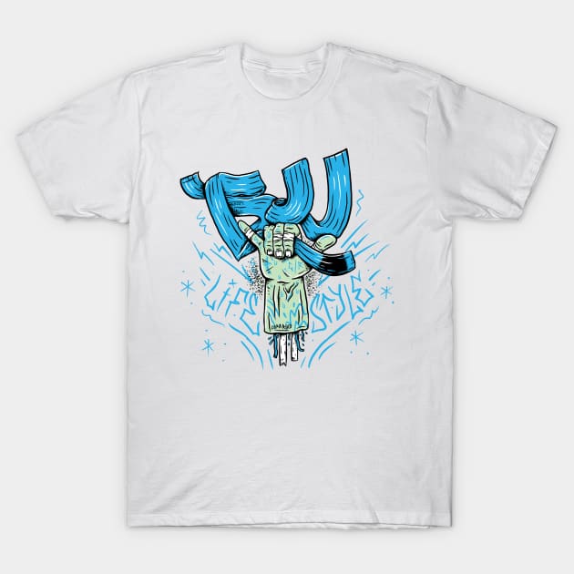 BJJ Lifestyle (cinta azul) T-Shirt by CopaRulo